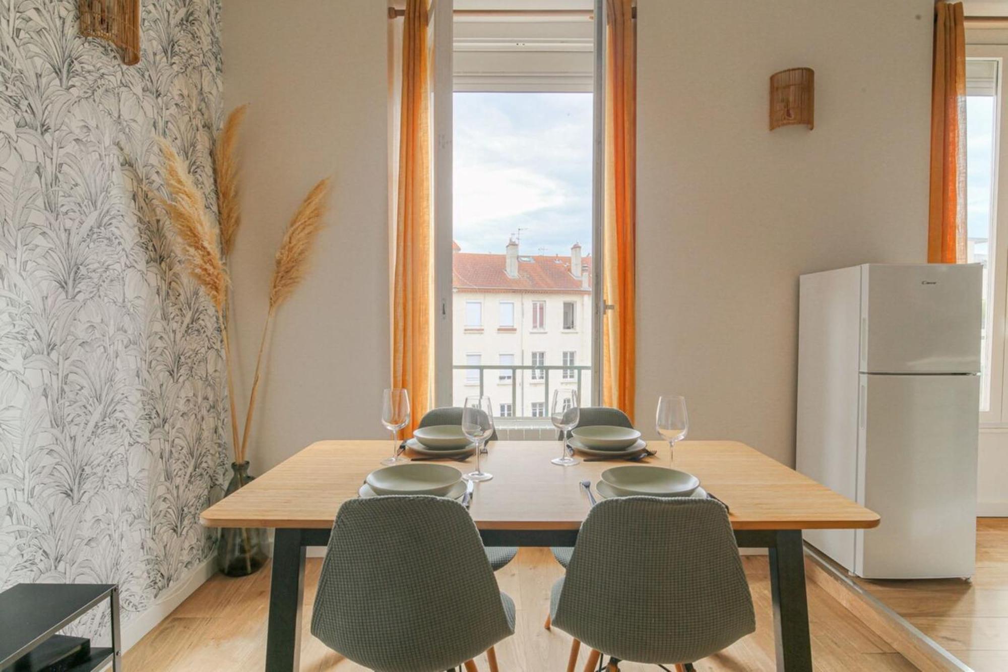 Apartamento Duplex Spacieux Et Design Proche La Part-Dieu Lyon Exterior foto