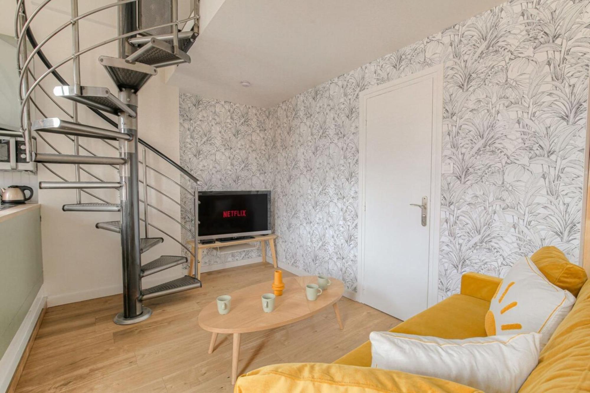 Apartamento Duplex Spacieux Et Design Proche La Part-Dieu Lyon Exterior foto